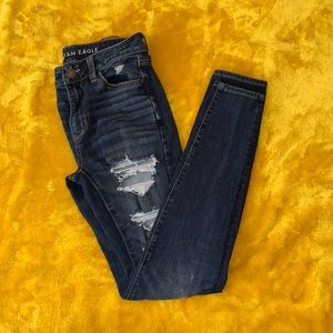 American Eagle high rise jeans